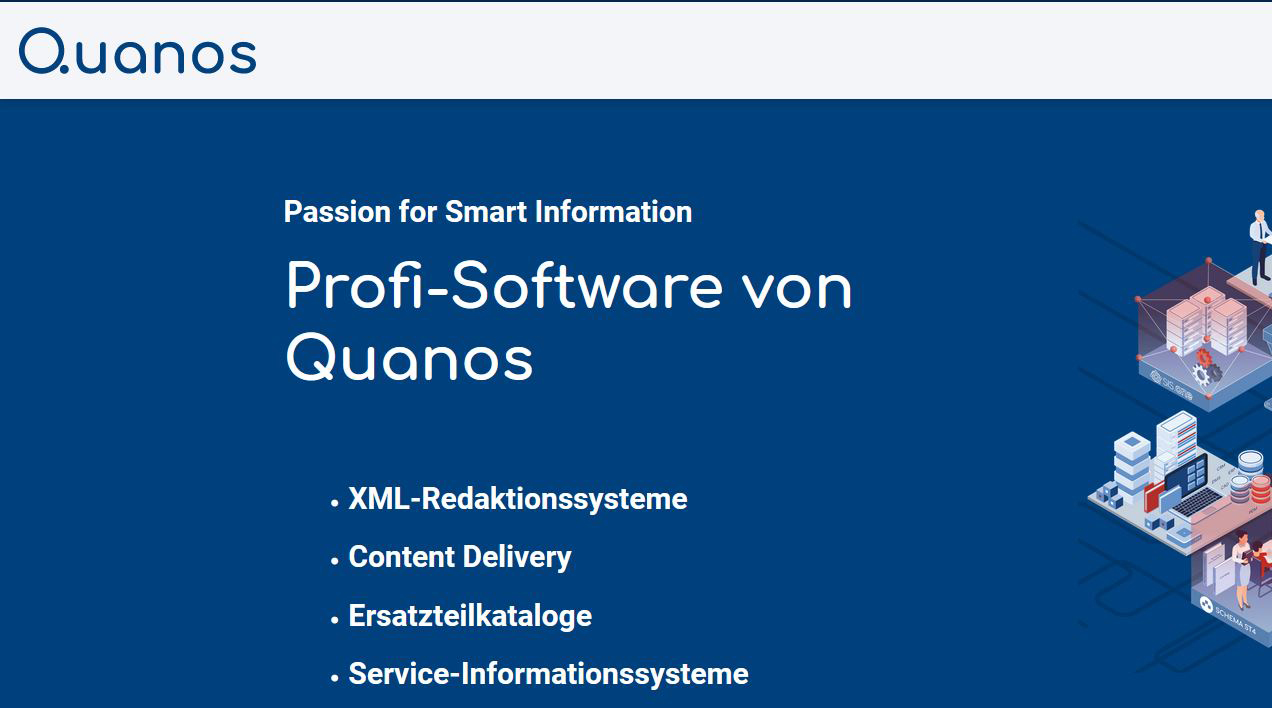 Neuigkeiten bei Quanos und SCHEMA ST4