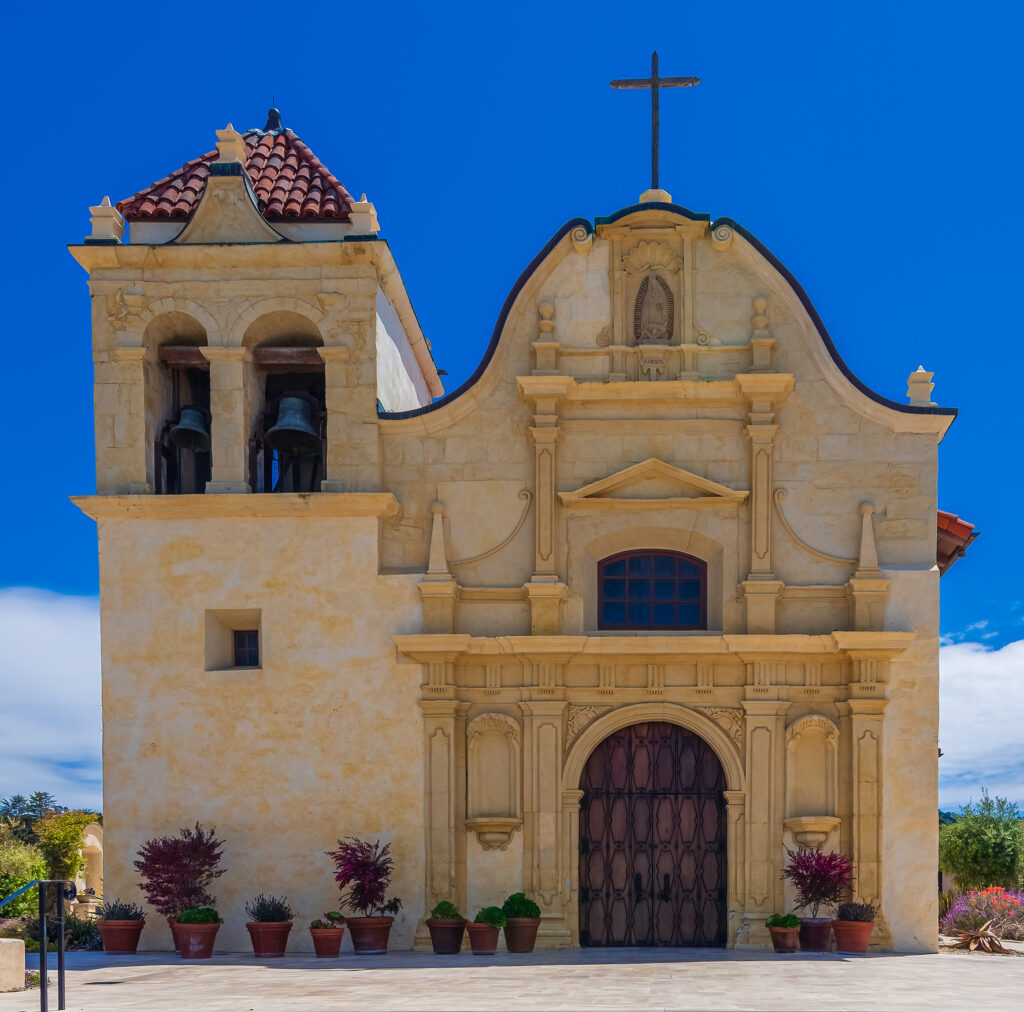 LocWorld 52 Monterey: Kaleidoscope ist mit einem Workshop und einem Stand vertreten. Unser Bild zeigt die San Carlos Kathedrale in Monterey