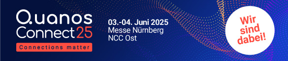 Quanos Connect 2025 in Nürnberg: Wir sind mit dabei!