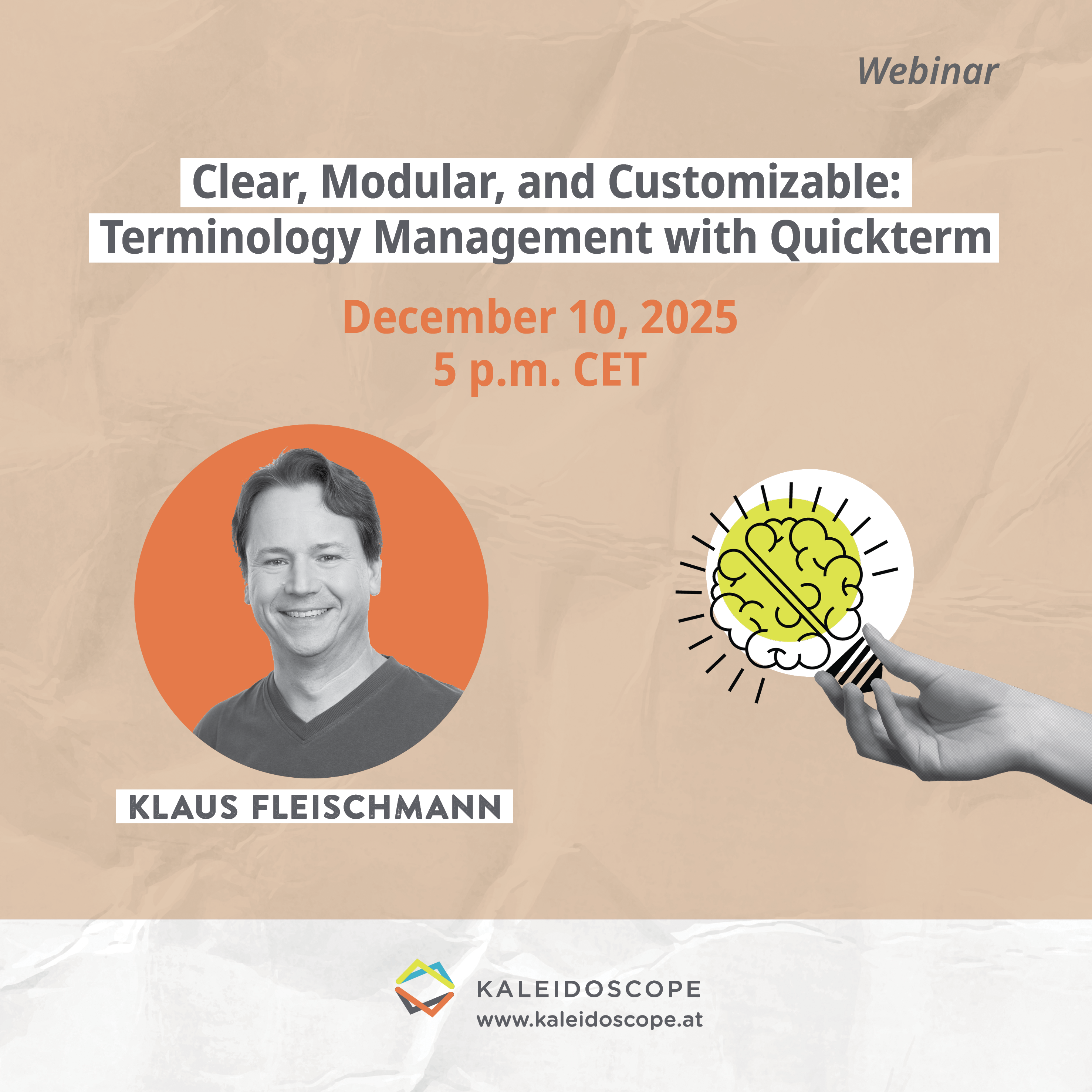 Webinar Terminology Management with Quickterm
