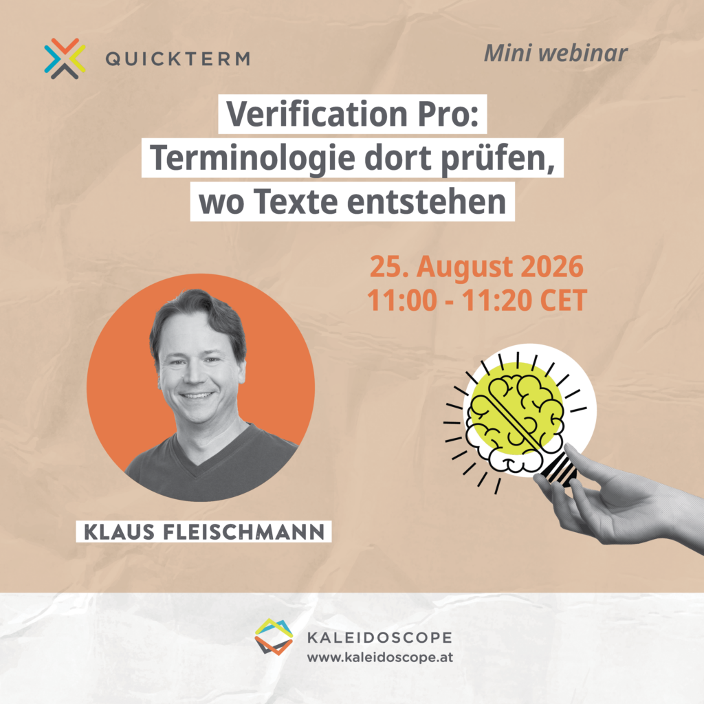 Verification Pro Webinar mit Klaus Fleischmann