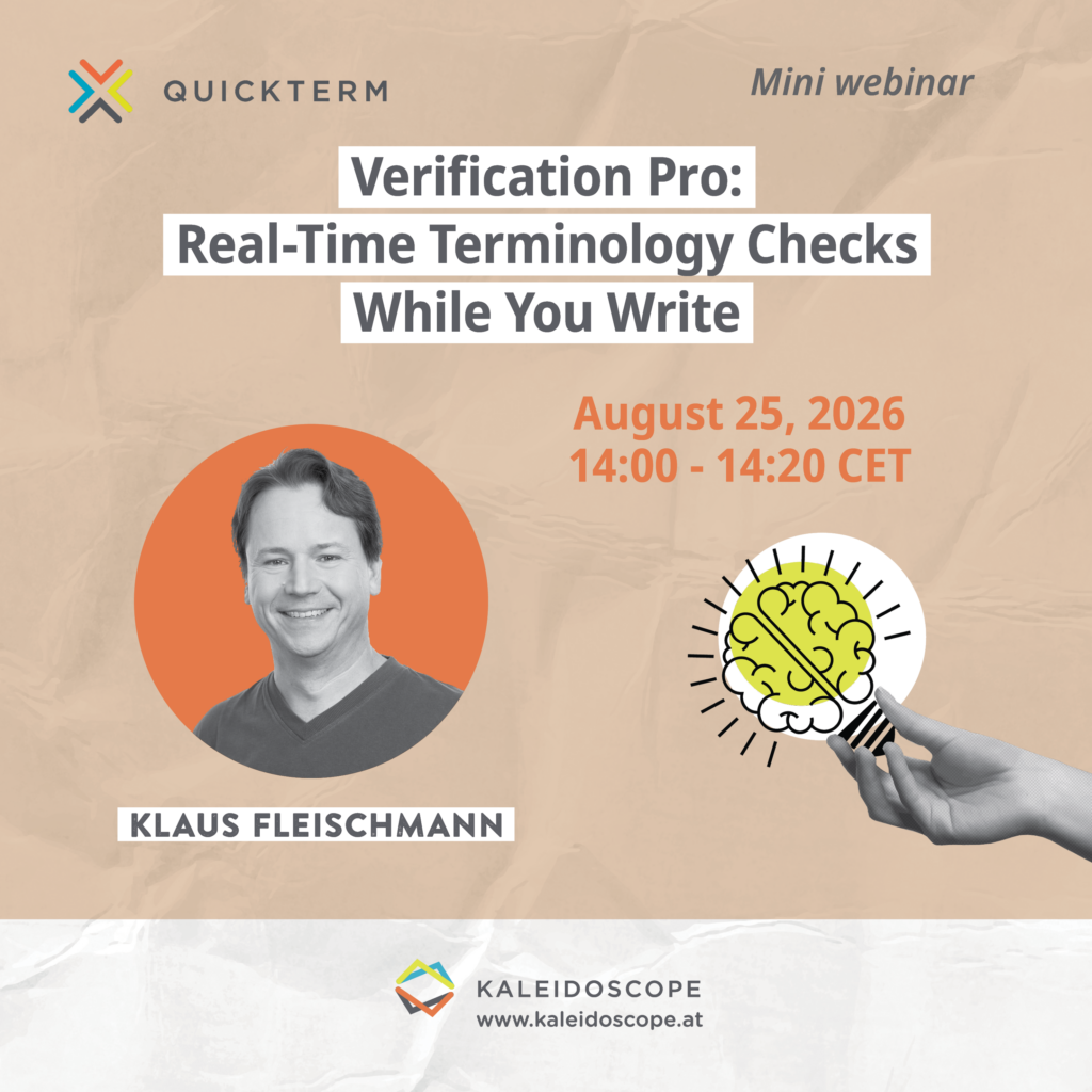 Verification Pro Webinar with Klaus Fleischmann
