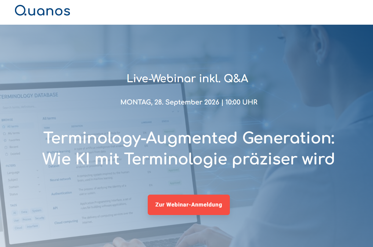 Partnerwebinar mit Quanos